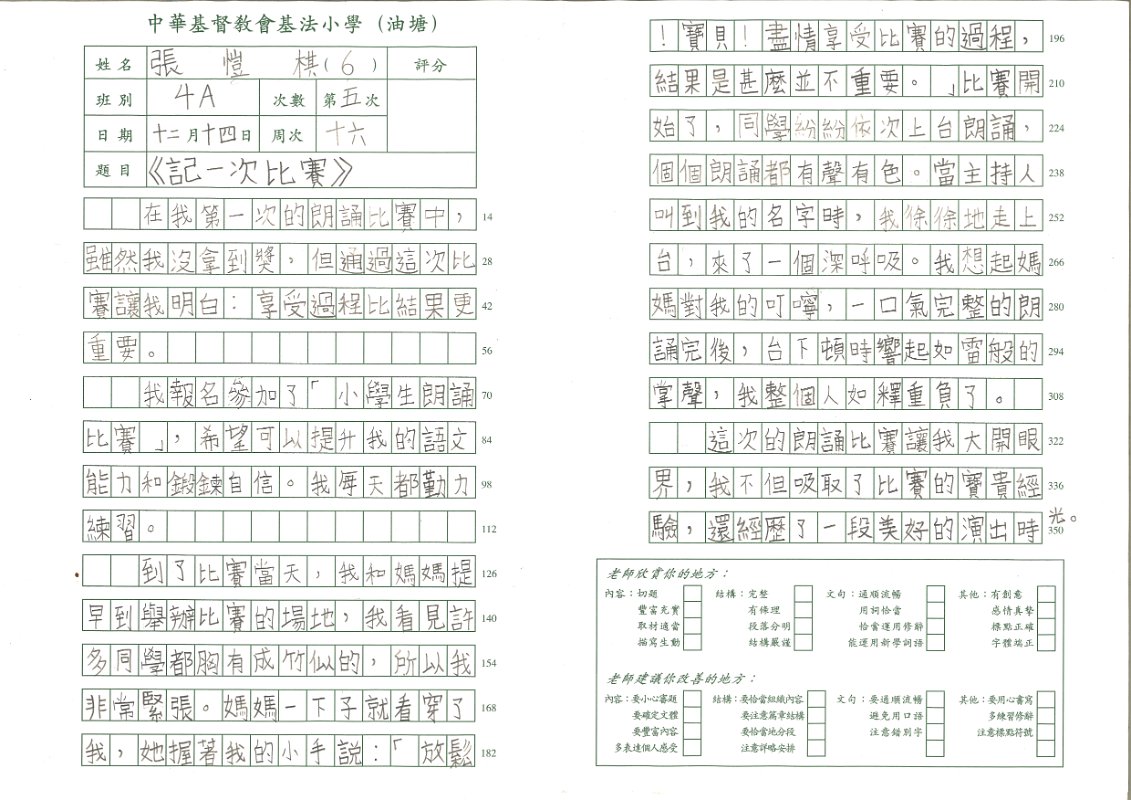 4A張愷棋